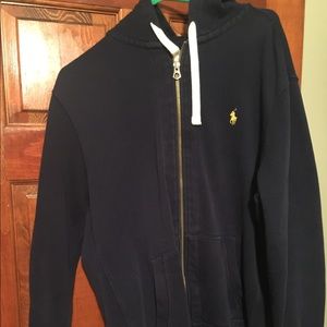 Ralph Lauren Polo Navy Hooded Sweatshirt